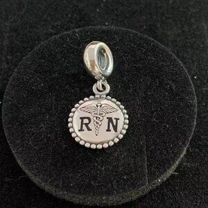"Pandora RN Nurse Dangle Charm "